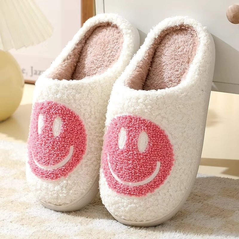 Couples Autumn/Winter Furry Slippers - Cartoon Design Thick Sole Anti-Slip Image 9