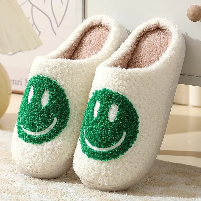 Couples Autumn/Winter Furry Slippers - Cartoon Design Thick Sole Anti-Slip Image 7