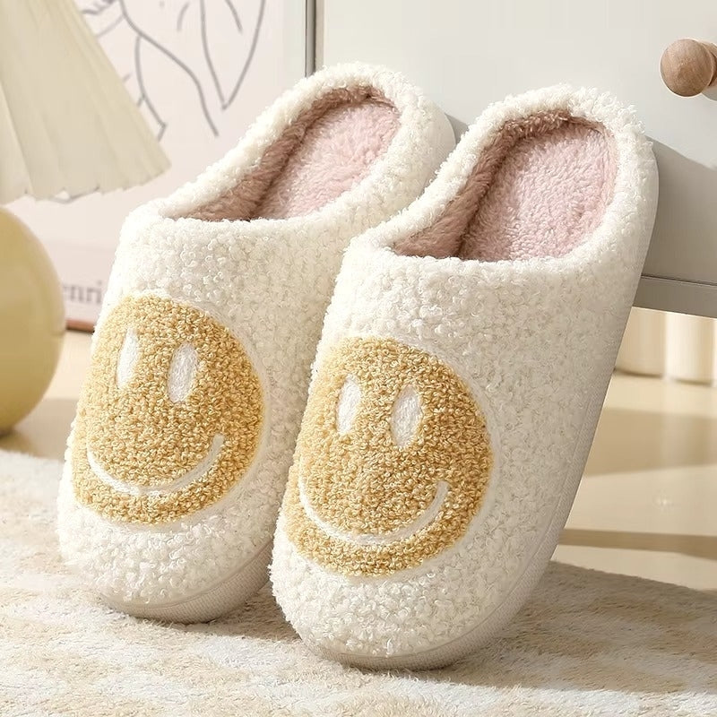 Couples Autumn/Winter Furry Slippers - Cartoon Design Thick Sole Anti-Slip Image 8