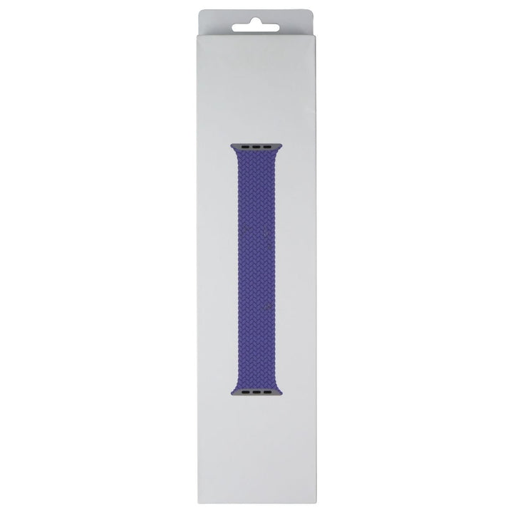 Apple 45mm Braided Solo Loop for Apple Watch 49/46/45/44mm - Lavender / Size 10 Image 1