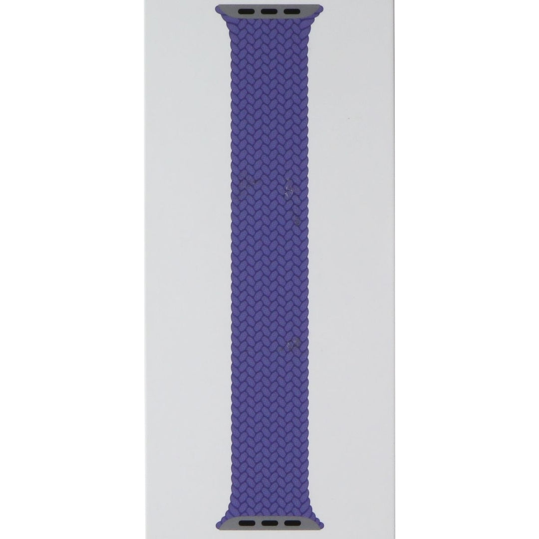 Apple 45mm Braided Solo Loop for Apple Watch 49/46/45/44mm - Lavender / Size 10 Image 3