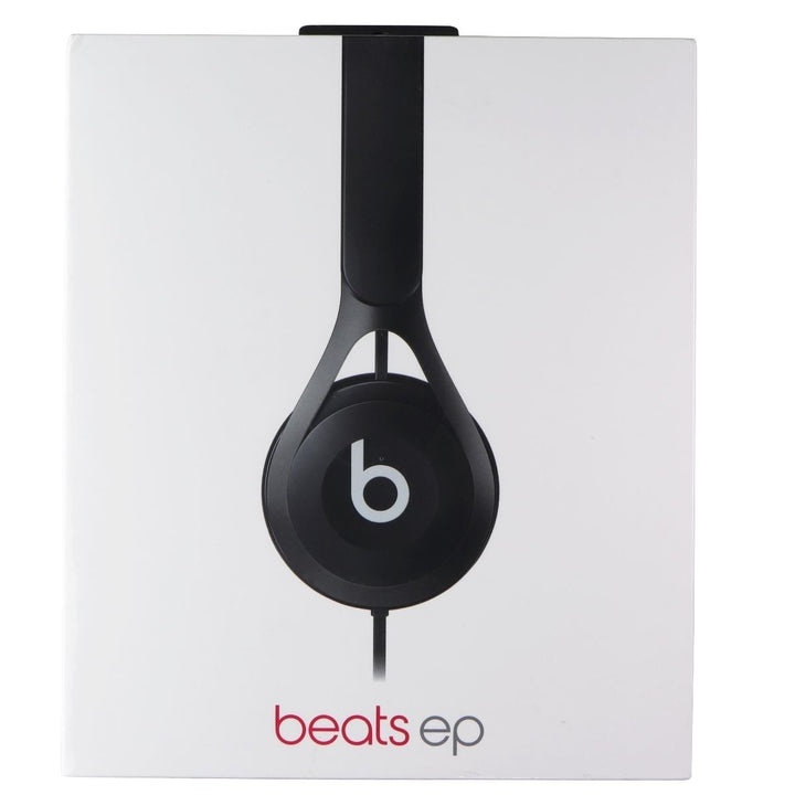 Beats EP Wired On-Ear Headphones with Built-in Mic and Controls - Black Image 1