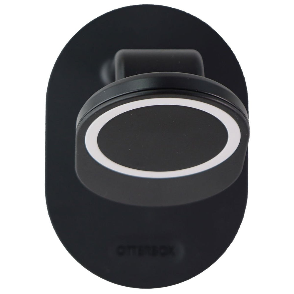 OtterBox 7.5W Magnetic Wireless Charger Stand for Apple iPhones - Black Image 2