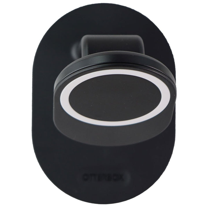 OtterBox 7.5W Magnetic Wireless Charger Stand for Apple iPhones - Black Image 2