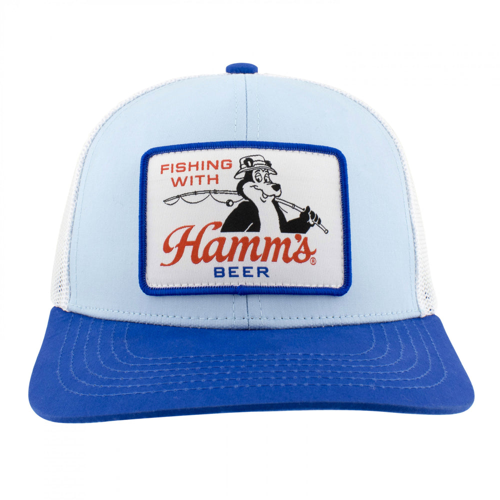 Hamms Fishing with Beer Adjustable Hat Image 2