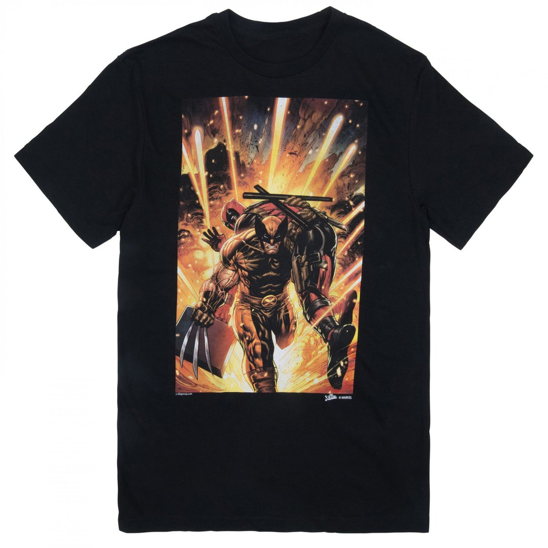 Deadpool and Wolverine 1 Cover T-Shirt Image 1