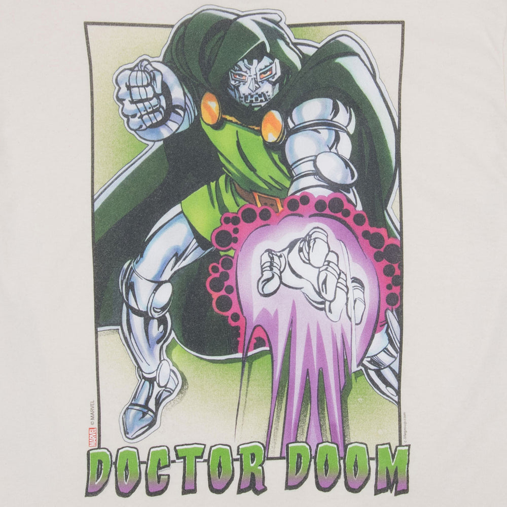 Dr. Doom Energy Manipulation Print T-Shirt Image 2