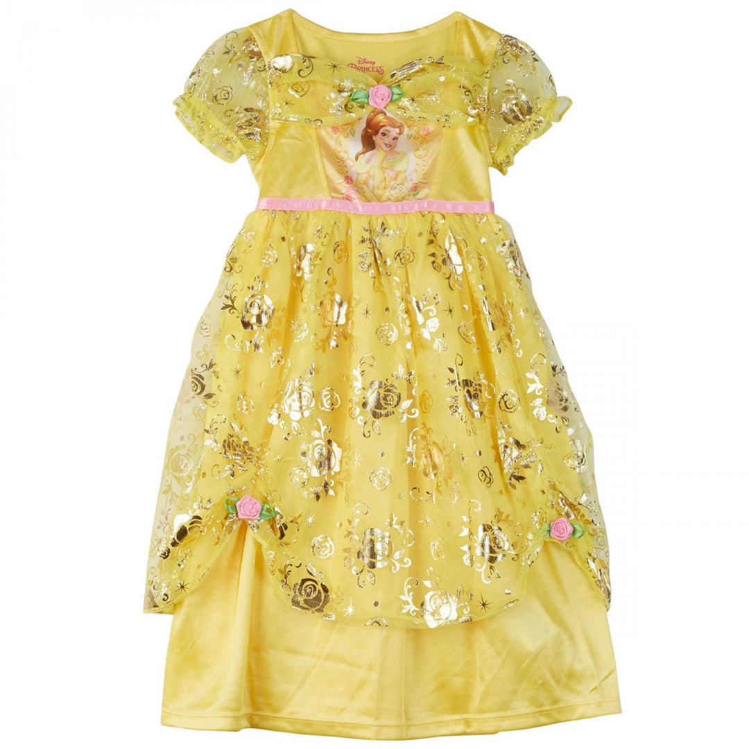 Beauty And The Beast Belle Toddlers Knit Nightgown Image 1