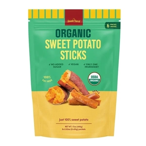 The Snak Yard Organic Sweet Potato Sticks 17 Ounce Image 1