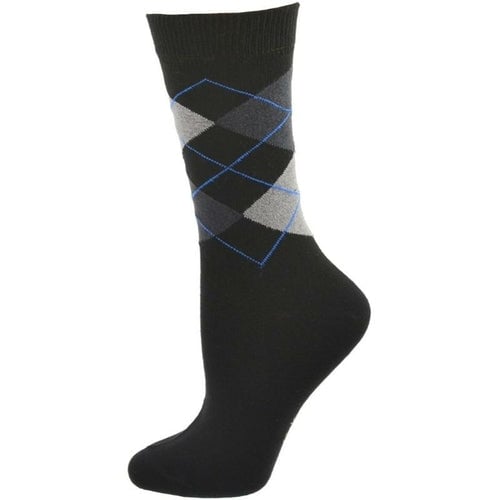 Cotton Argyle Crew Womens Socks Image 4