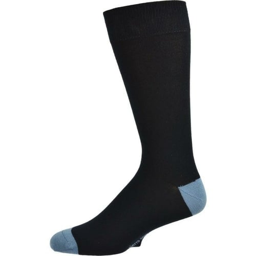 Contrast Heel and Toe Bamboo Socks Image 6