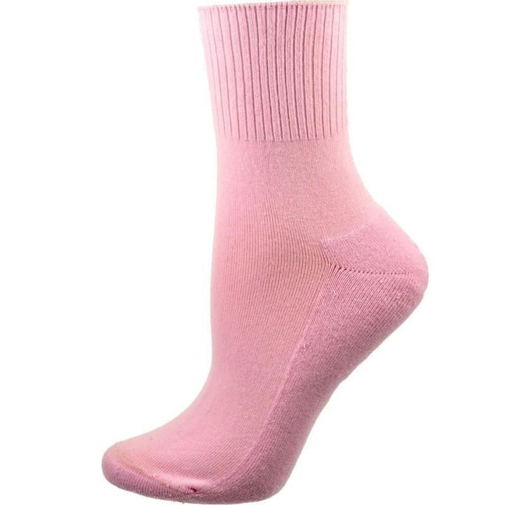 Diabetic/Arthritic Cushioned Cotton Ankle Socks 3 Pack Women Socks Image 9