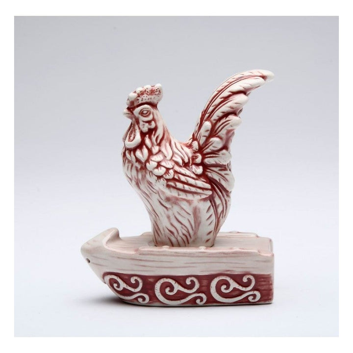 Ceramic Red Rooster Salt and Pepper Shaker , Image 3