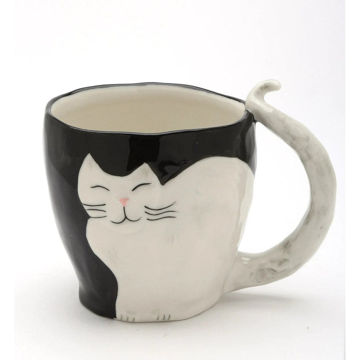 Ceramic White Himalayan Cat Mug , Image 3