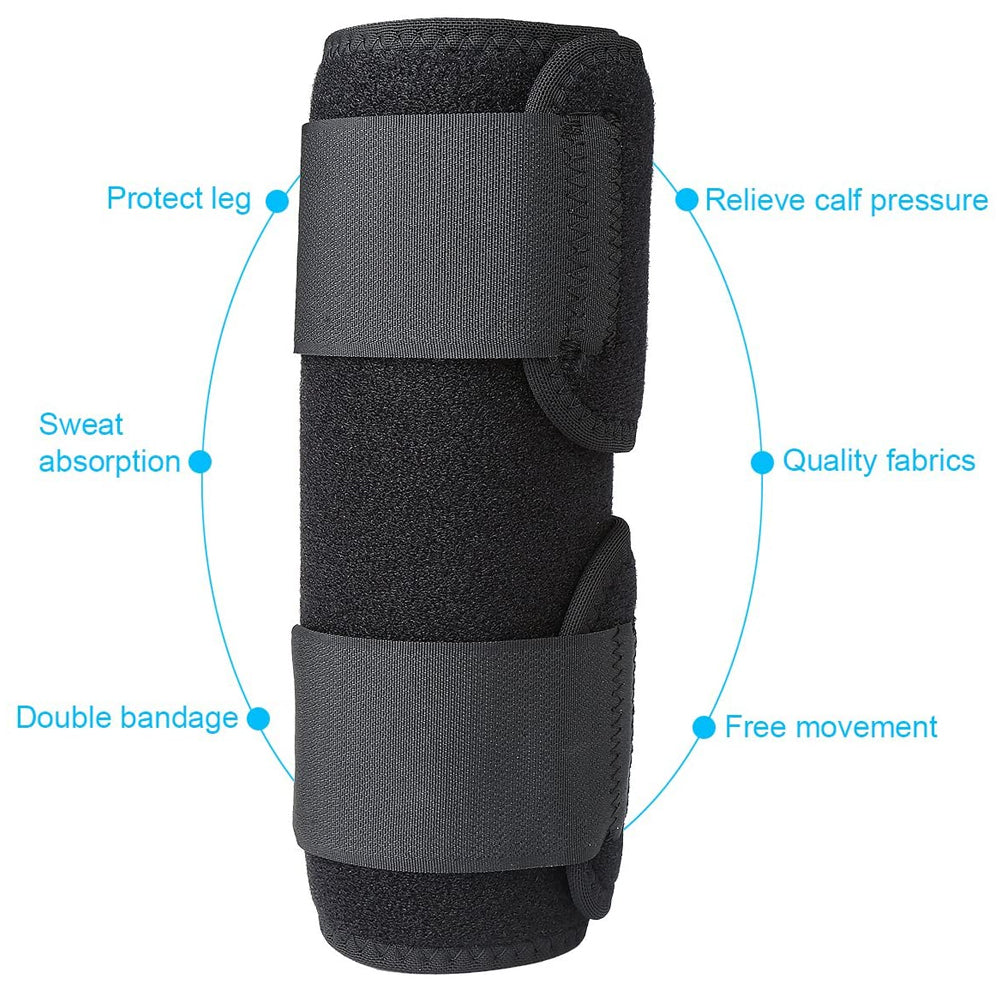 1Pcs Sports Calf Shin Support Brace Adjustable Calf Brace Compression Leg Sleeve Wrap Band for Running Image 2