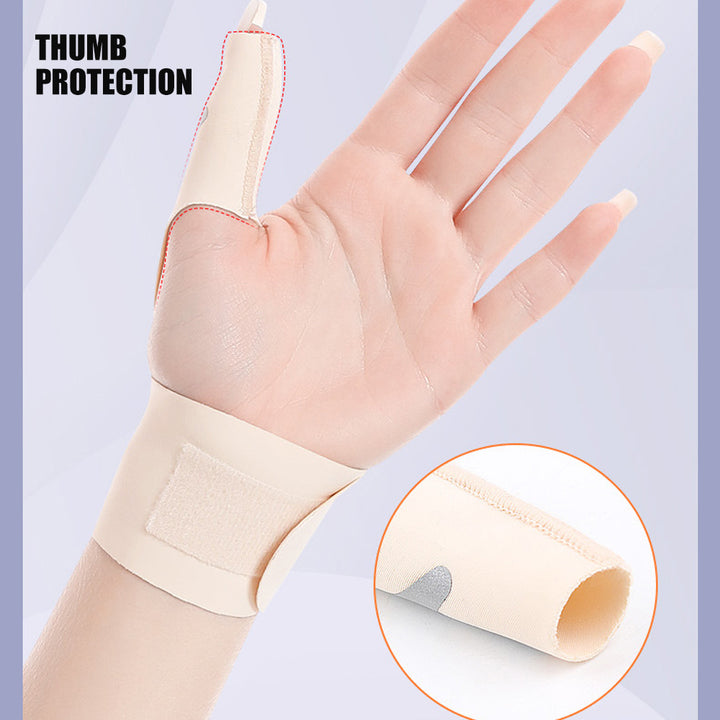 Thumb Splint Right Hand Adjustable Wrist Thumb Support Brace,Trigger Finger Splint for Tendonitis Relief with Image 4