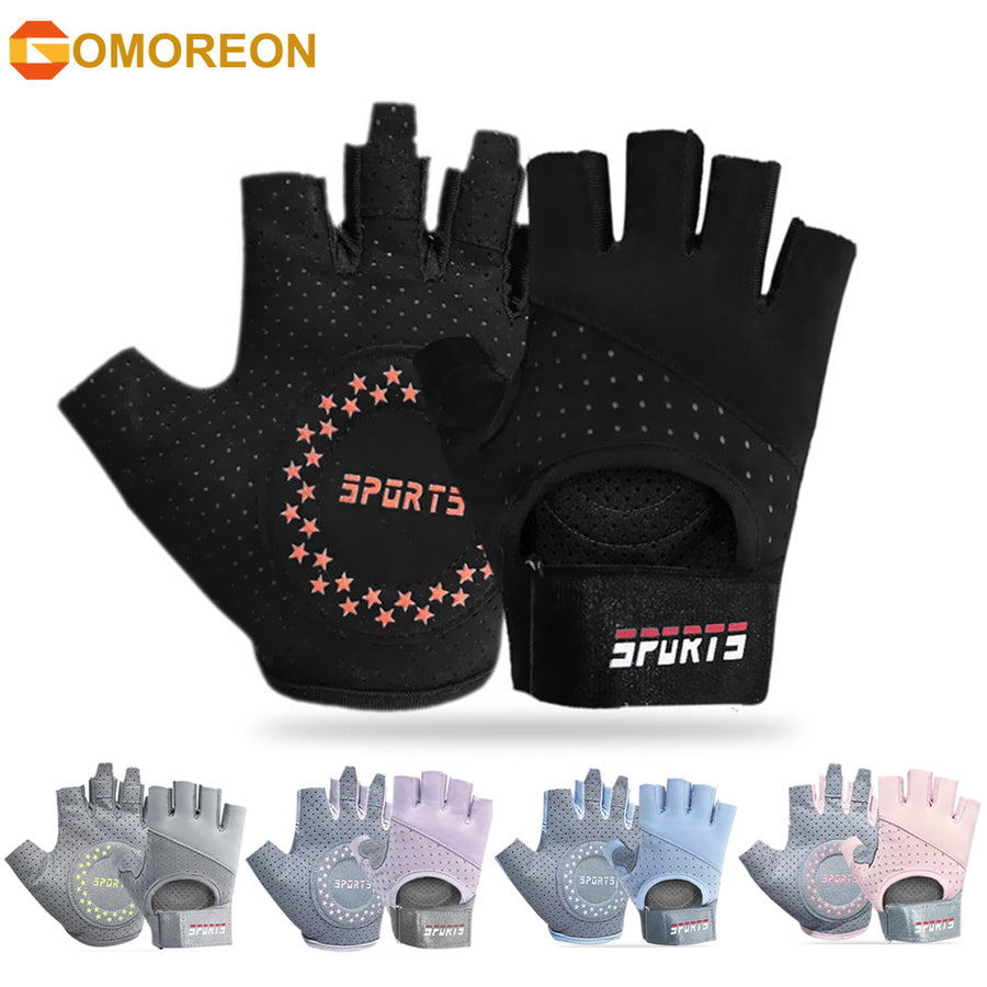 1Pair Workout Gloves for Men and Women Exercise Gloves for Weight Lifting Cycling Gym Training Breathable and Snug Fit Image 1