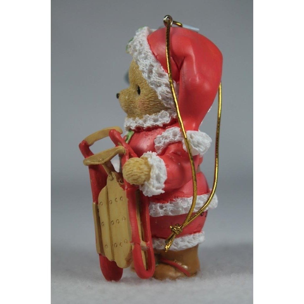 Cherished Teddies 2024 Annual Santa Bear Ornament 137979 In Box Image 3