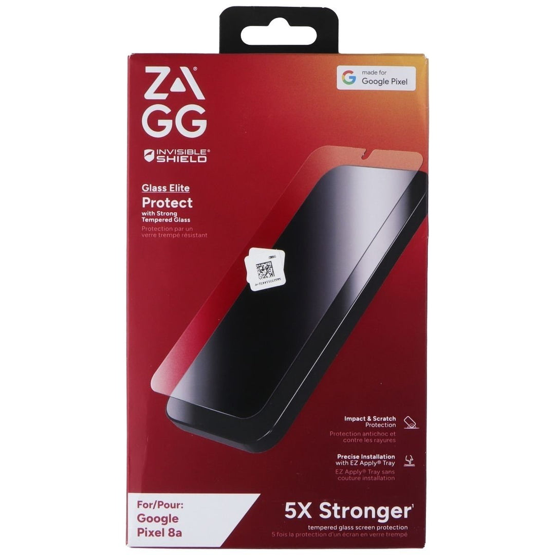 ZAGG InvisibleShield (Glass Elite) Screen Protector for Google Pixel 8a Image 1