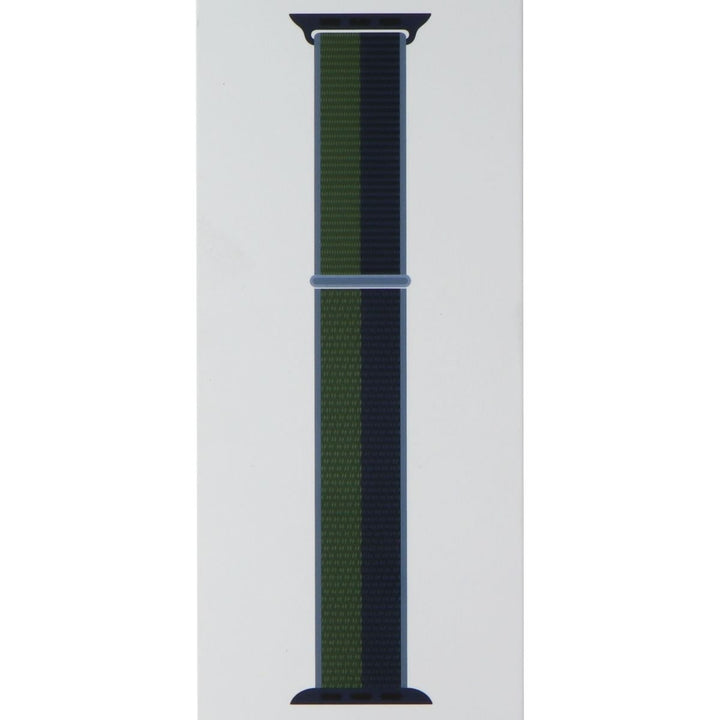 Apple 41mm Sport Loop for Apple Watch 41/40/38mm - Abyss Blue/Moss Green Image 3