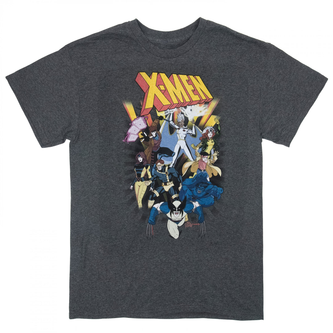 X-Men Tour Front and Back Print T-Shirt Image 2