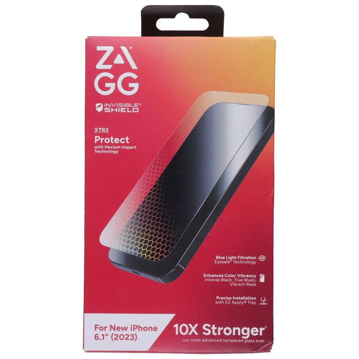 ZAGG Invisible Shield XTR3 Screen Protector for Apple iPhone 15 Image 1