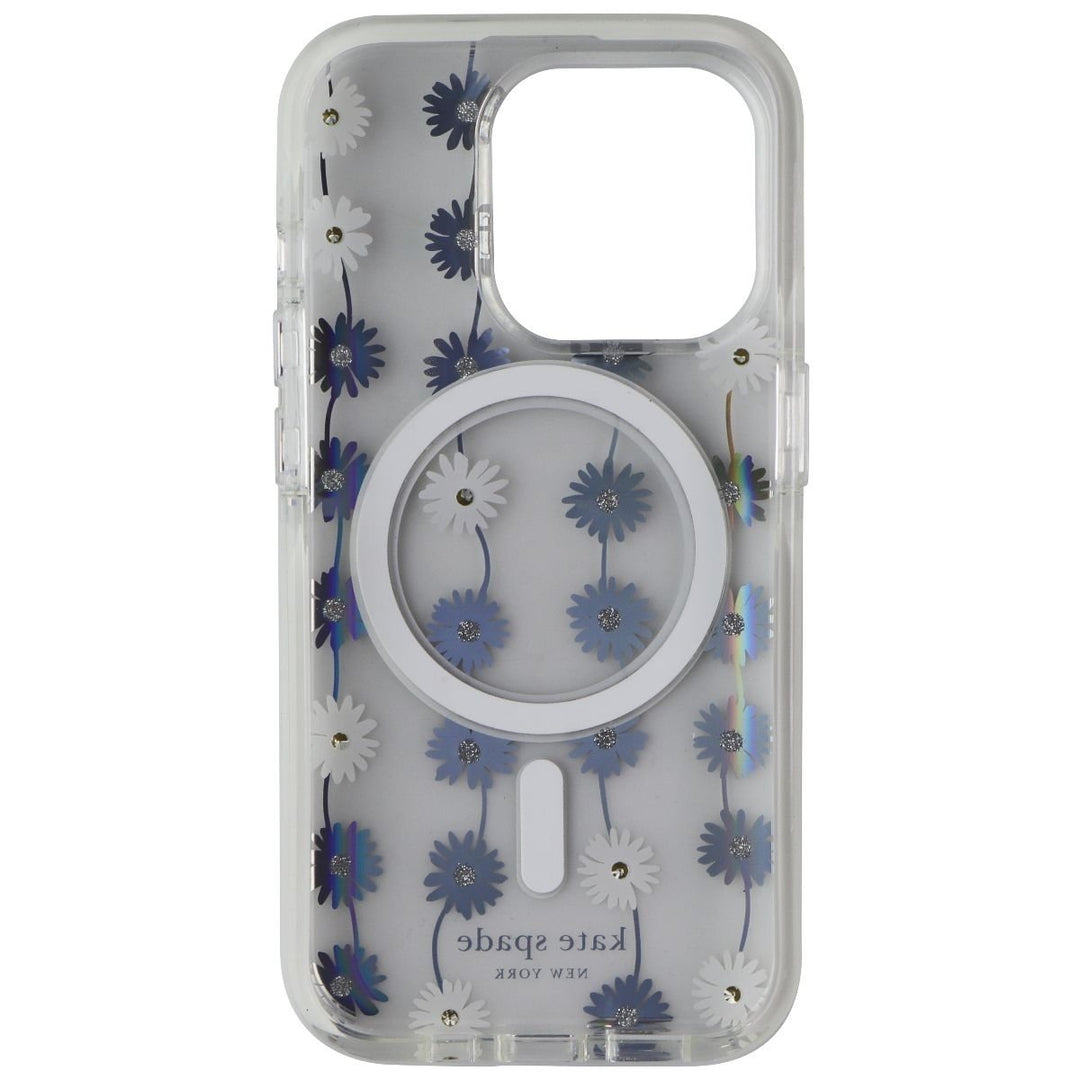 Kate Spade Case for MagSafe for Apple iPhone 15 Pro - Daisy Chain Iridescent Image 3