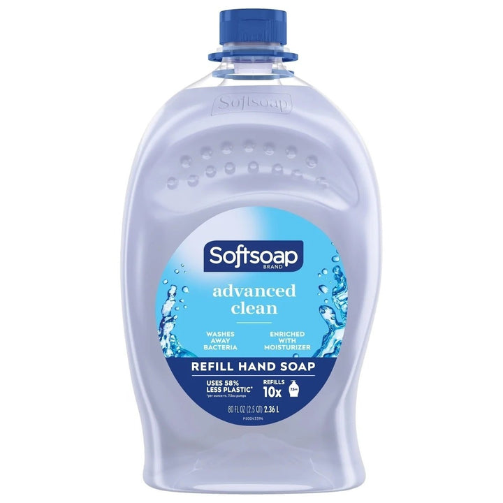 Softsoap Advanced Clean Hand Soap 80 fl. oz. 2-pack Image 3