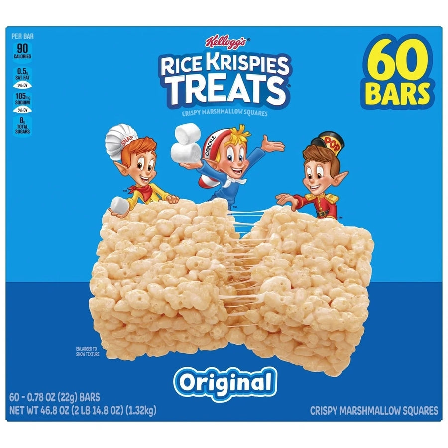 Kelloggs Rice Krispies Treats 0.78 Ounce (Pack of 60) Image 1