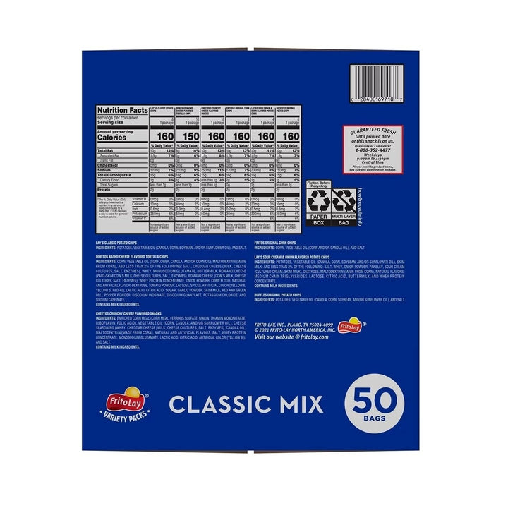 Frito-Lay Classic Mix Variety Pack (50 Pack) Image 4