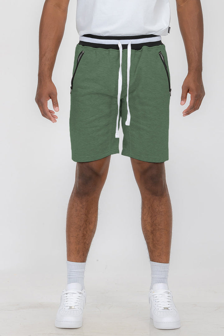 FRENCH TERRY SWEAT SHORTS Image 2