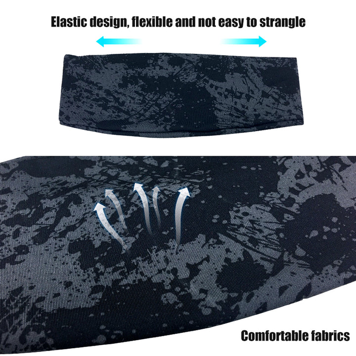 Breathable Sports Headband for Working Out Running Crossfit and Dominating Your Competition-Performance Stretch Moisture Image 3