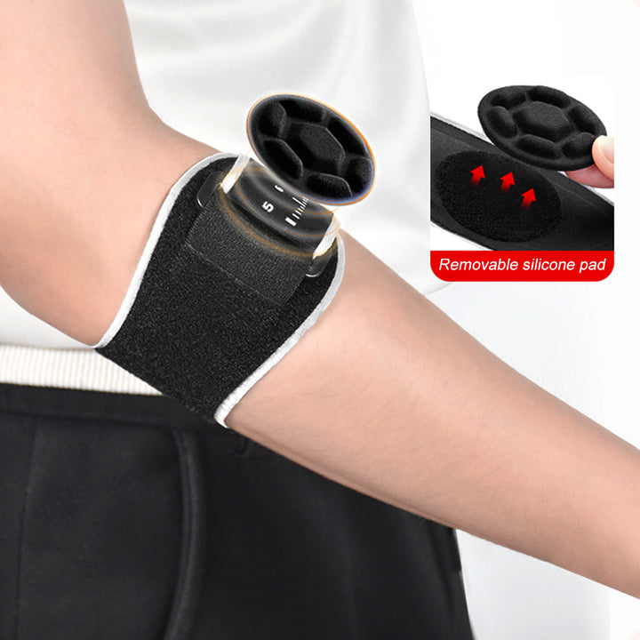 1Pcs Elbow Brace for Tendonitis and Tennis Elbow Relief with Removebale Pad Adjustable Tennis Elbow Brace for Women Men Image 1