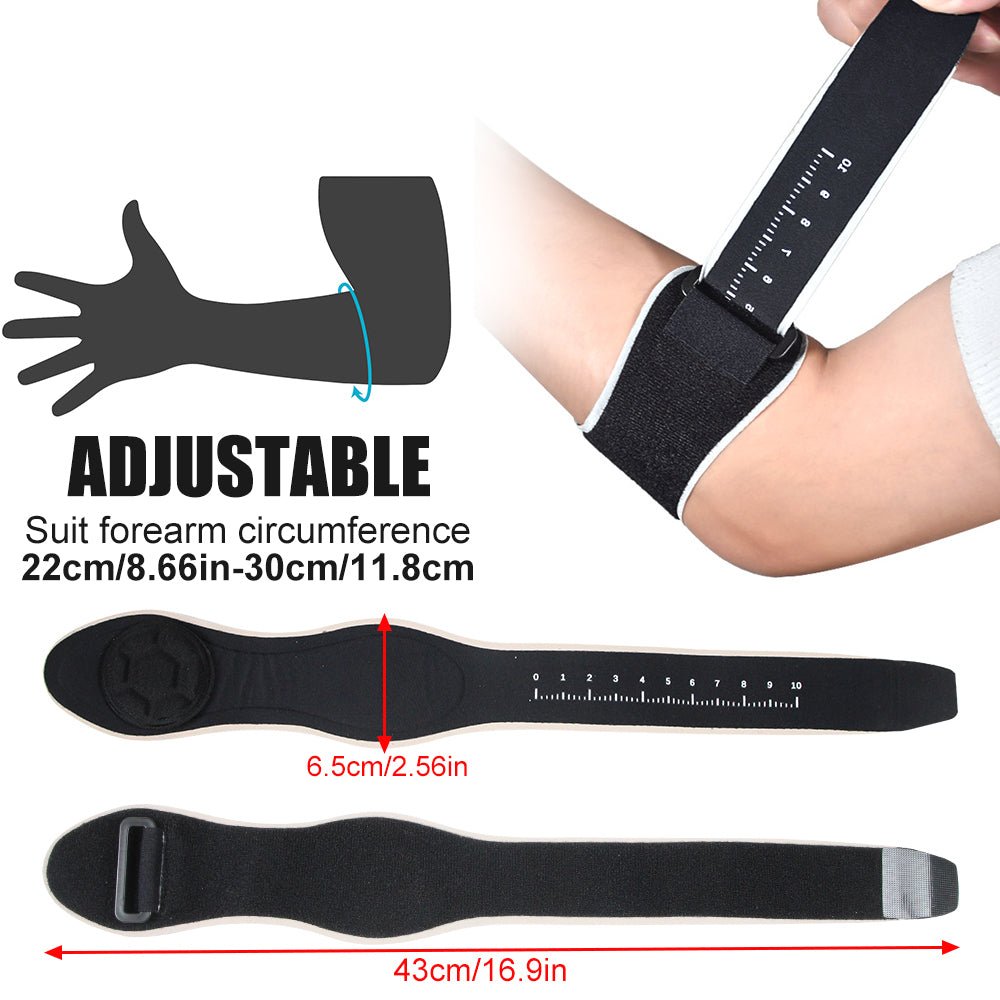 1Pcs Elbow Brace for Tendonitis and Tennis Elbow Relief with Removebale Pad Adjustable Tennis Elbow Brace for Women Men Image 3