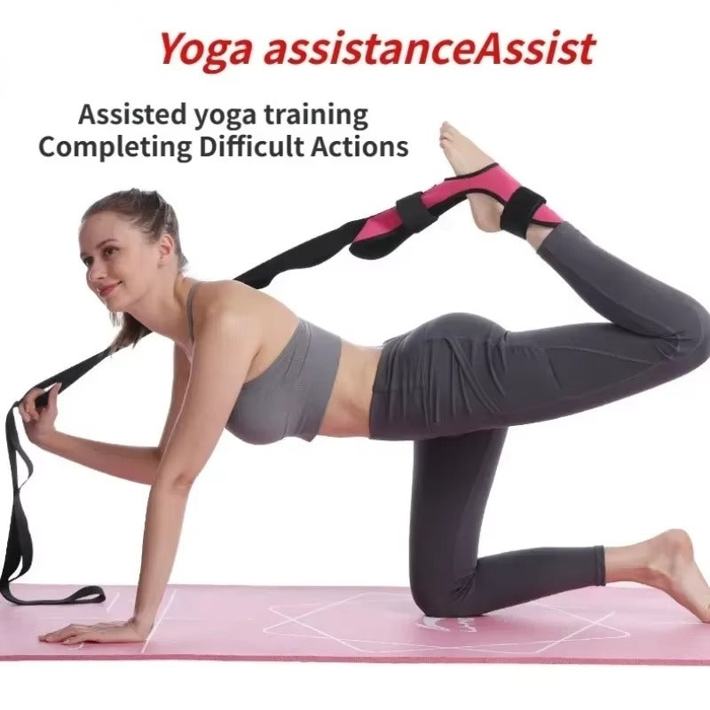 Yoga Stretching Band for Flexibility Rehabilitation - Foot Care Training Belt Image 3