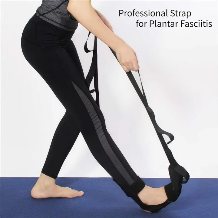 Yoga Stretching Band for Flexibility Rehabilitation - Foot Care Training Belt Image 11