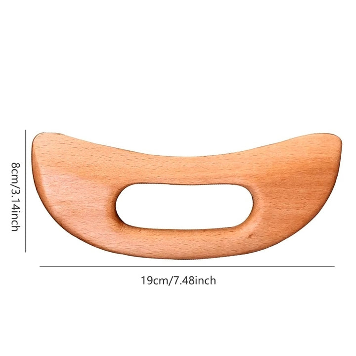 Wooden Gua Sha Scraping Board - Slimming Massage Therapy Tool Image 9