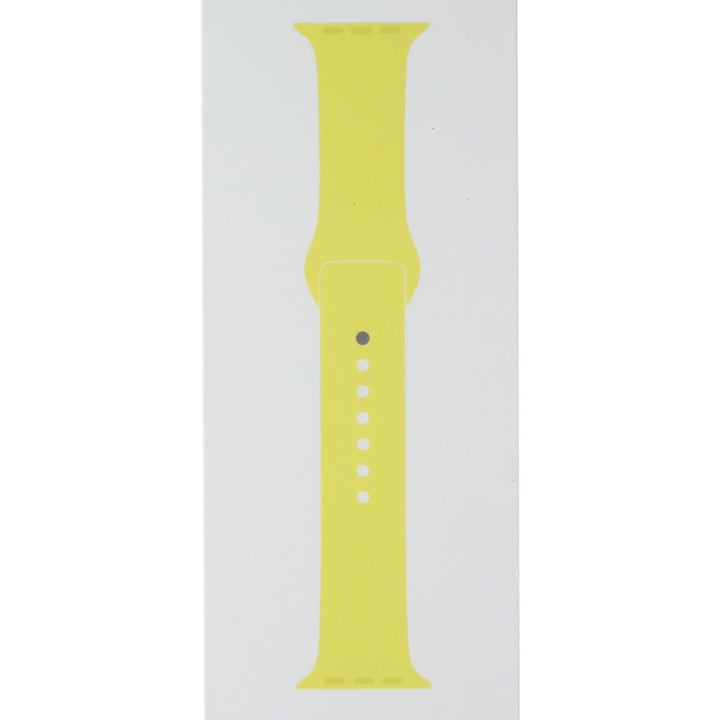 Apple (41mm) Sport Band for Apple Watch 38/40/41mm - Lemon Zest - Full Set Image 3