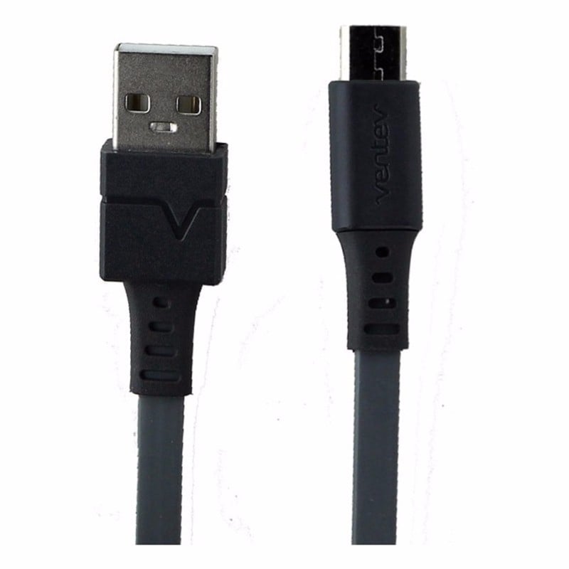 Ventev (514336) 6Ft ChargeSync Cable for Micro USB Devices - Gray Image 1