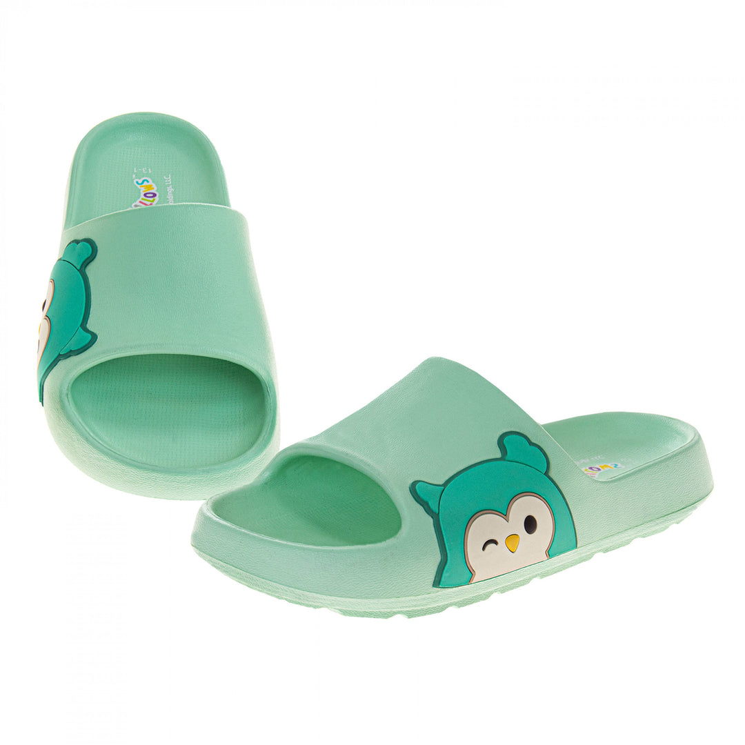 Squishmallows Winston The Owl Open Toe Kids Sandals Image 2