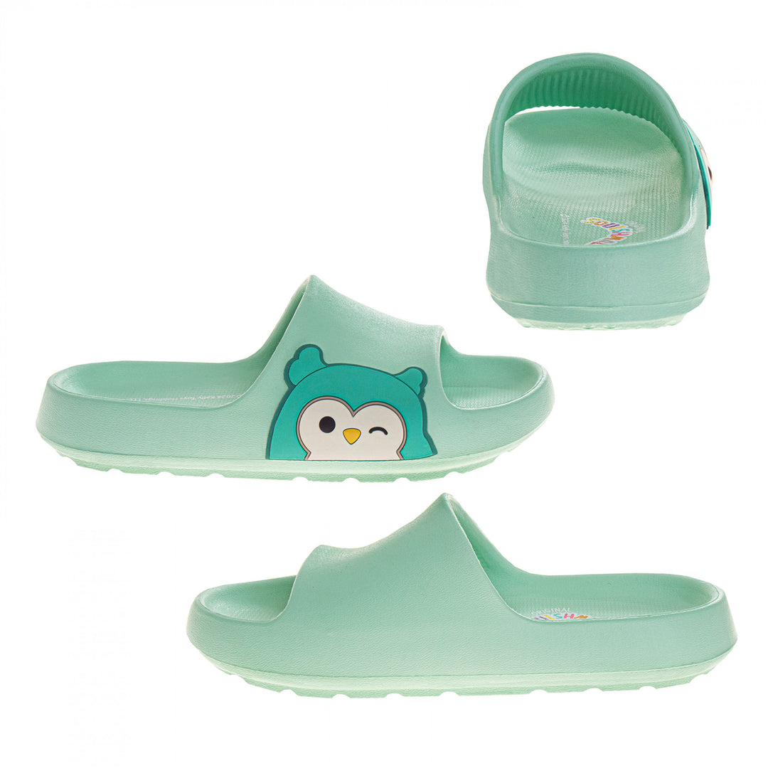 Squishmallows Winston The Owl Open Toe Kids Sandals Image 3