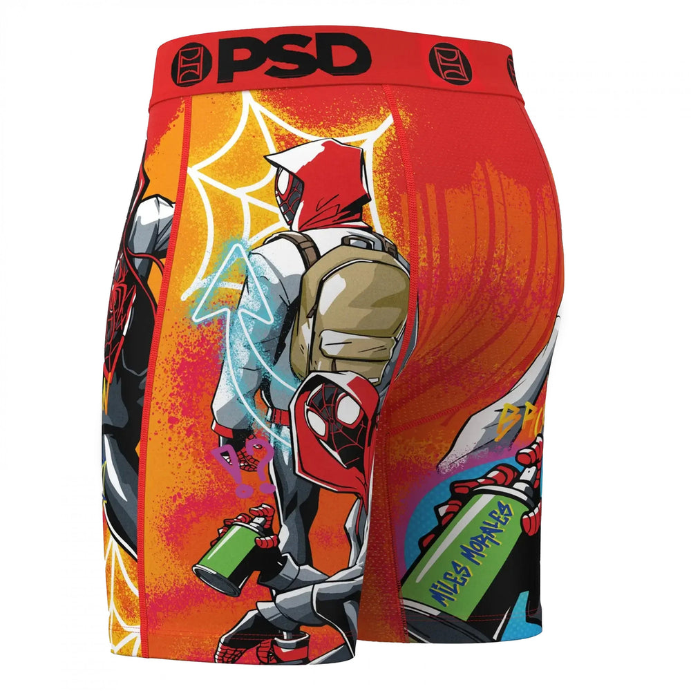 Miles Morales Pop Colors PSD Boxer Briefs Image 2