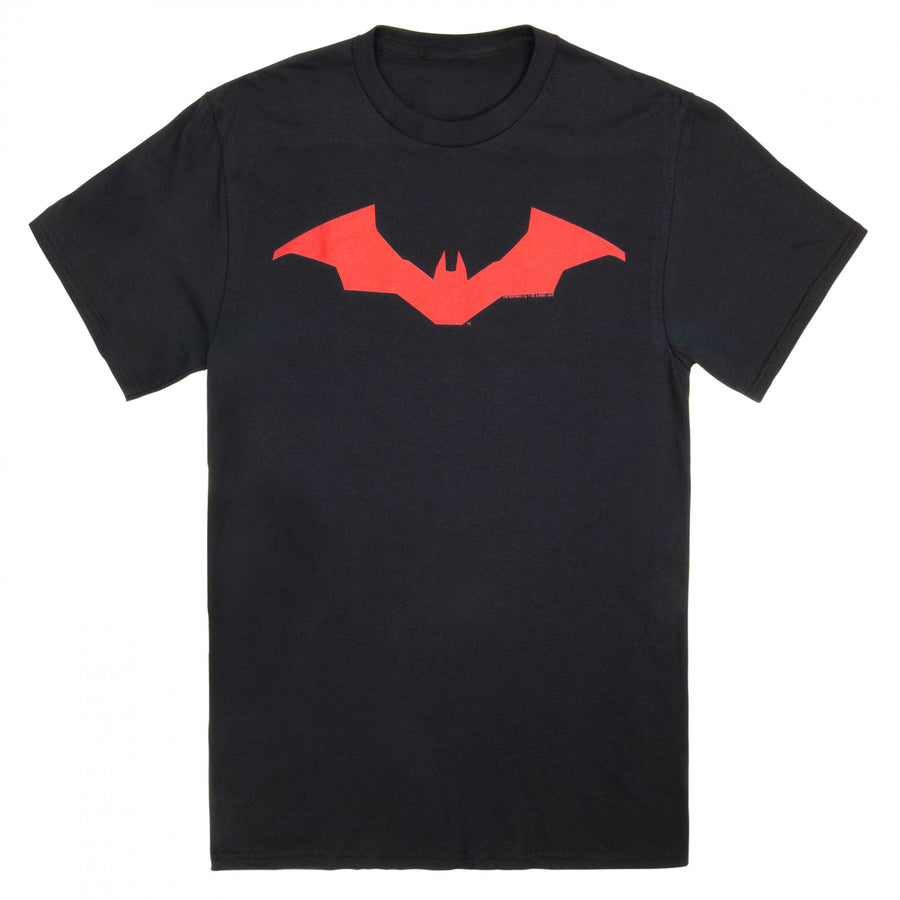 Batman Robert Pattinson Logo T-Shirt Image 1