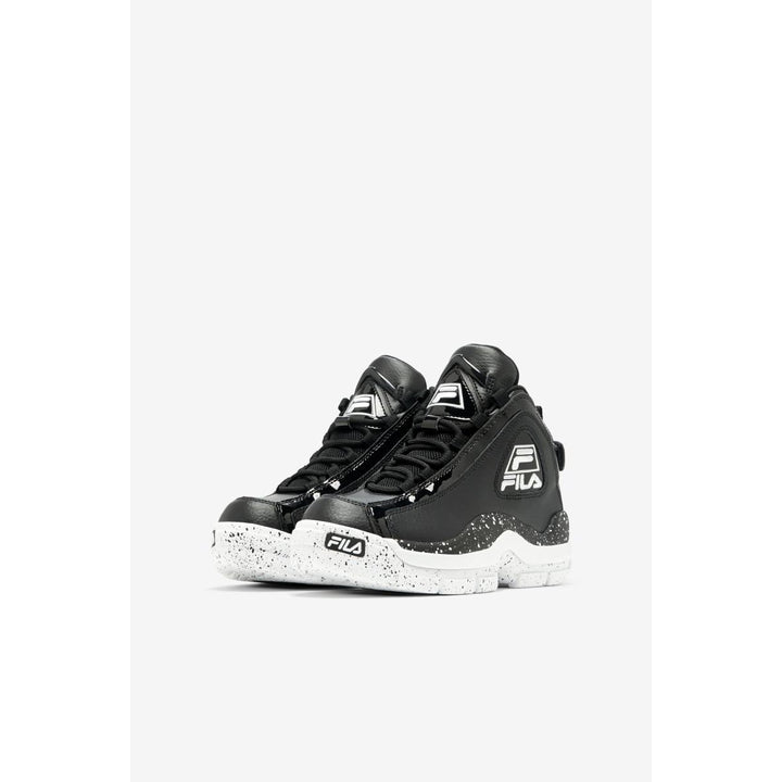 FILA Unisex Kids Grant Hill 2 Basketball Shoes Black/White/Black - 3BM01289-021 Black / White / Black Image 4