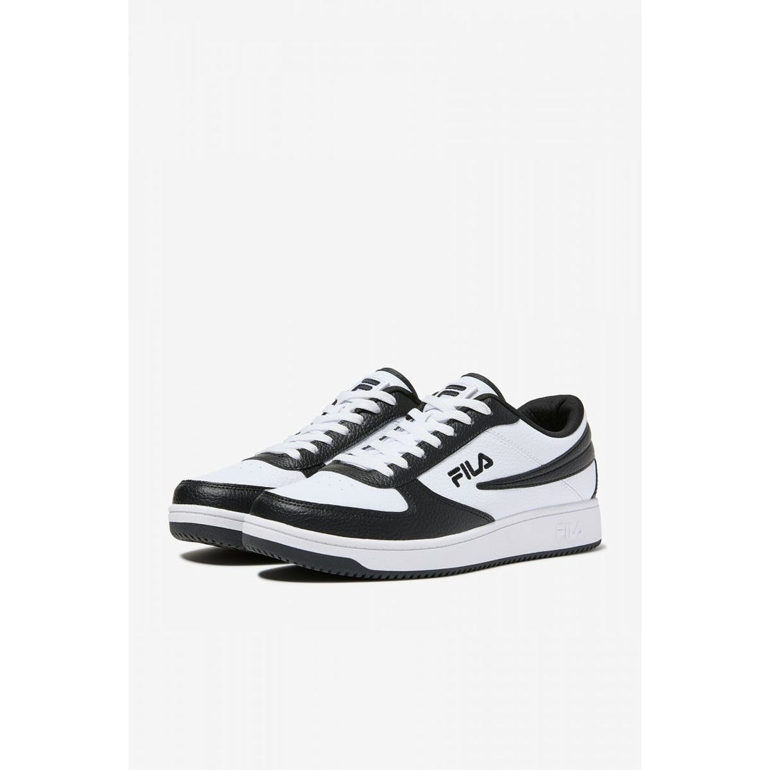 FILA Mens A-Low Sneakers White/Black/White - 1CM00551-120 WHITE/BLACK/WHITE Image 4