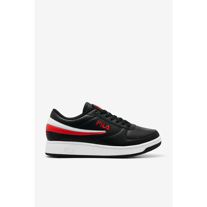 FILA A-LOW Sneakers Black Red White Model 1CM00551-014 Size Adjustable Fit Image 1