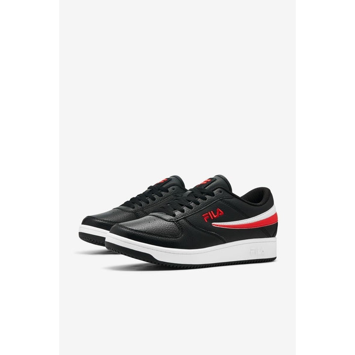 FILA A-LOW Sneakers Black Red White Model 1CM00551-014 Size Adjustable Fit Image 2