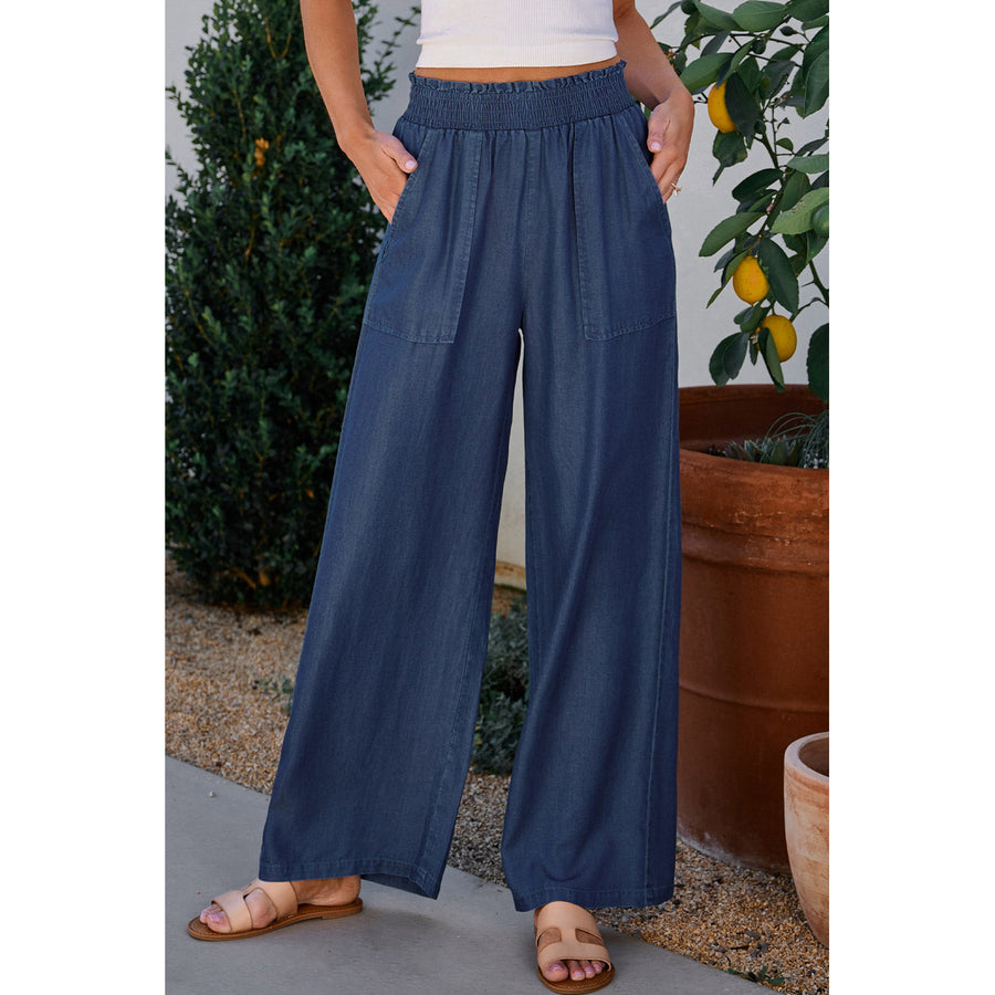 Solana High Waist Wide Leg Jeans Image 1