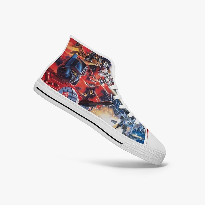 G1 Transformers Optimus High-top Canvas Shoes Image 6