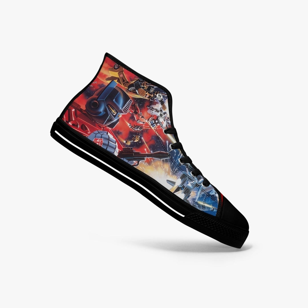 G1 Transformers Optimus High-top Canvas Shoes Image 11